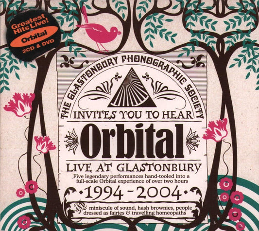 Orbital – Live At Glastonbury 1994 - 2004 CD