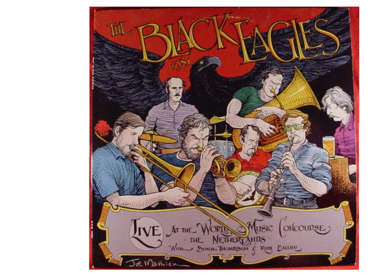 The Black Eagle Jazz Band – The Black Eagles 1981 LP