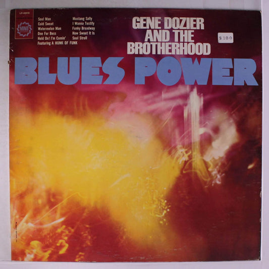 Gene Dozier & The Brotherhood - Blues Power LP