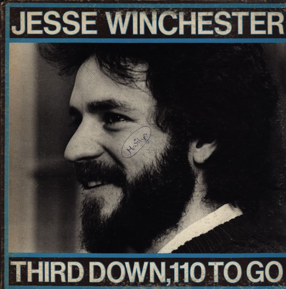Jesse Winchester - Third Down, 110 To Go LP