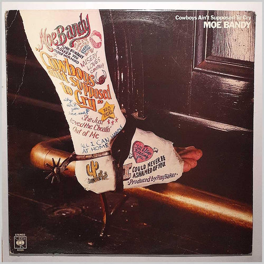 Moe Bandy – Cowboys Ain't Supposed To Cry LP