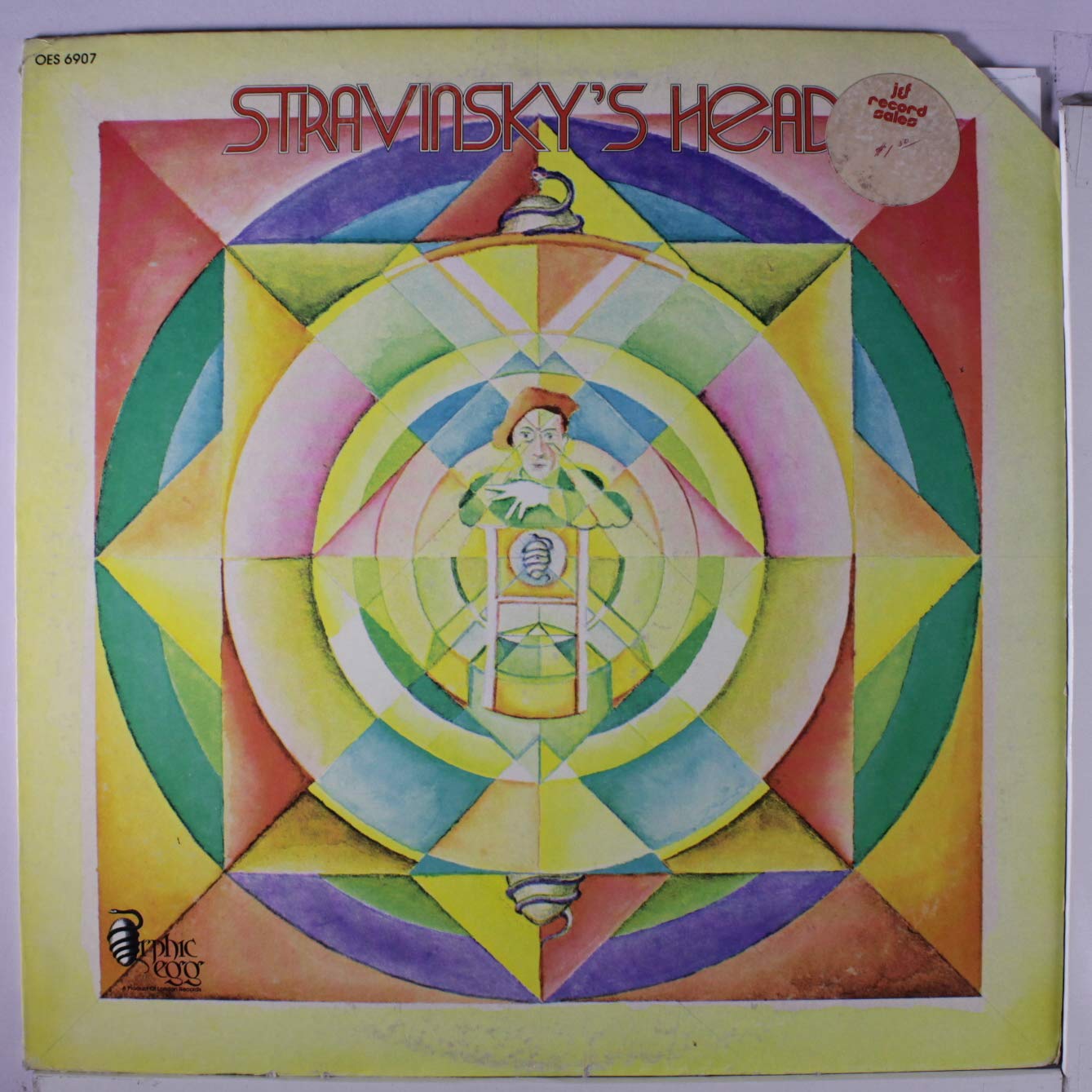 Stravinsky – Stravinsky's Head LP
