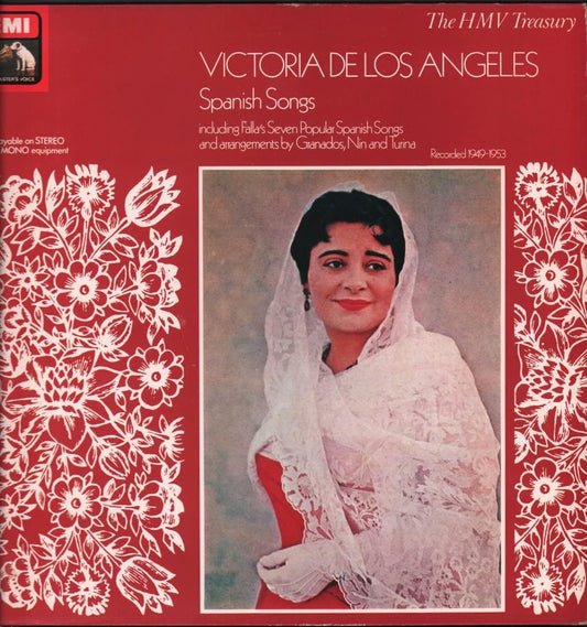 Victoria De Los Angeles – Sings Spanish Songs LP