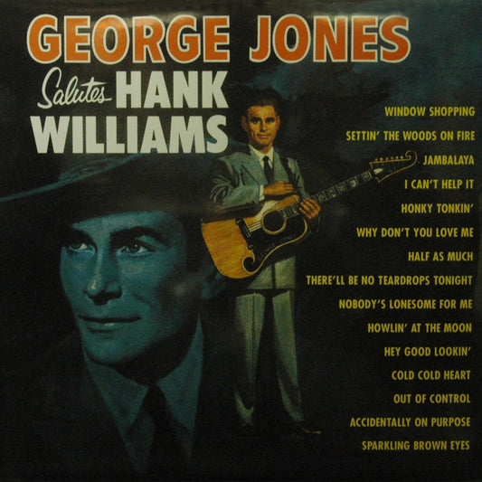 George Jones - George Jones salutes Hank Williams LP