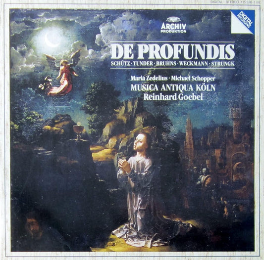 Maria Zedelius, Michael Schopper, Musica Antiqua Köln, Reinhard Goebel – De Profundis - Kantaten Des Deutschen Barock LP