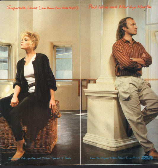 Phil Collins And Marilyn Martin – Separate Lives (Love Theme From White Nights) 12"