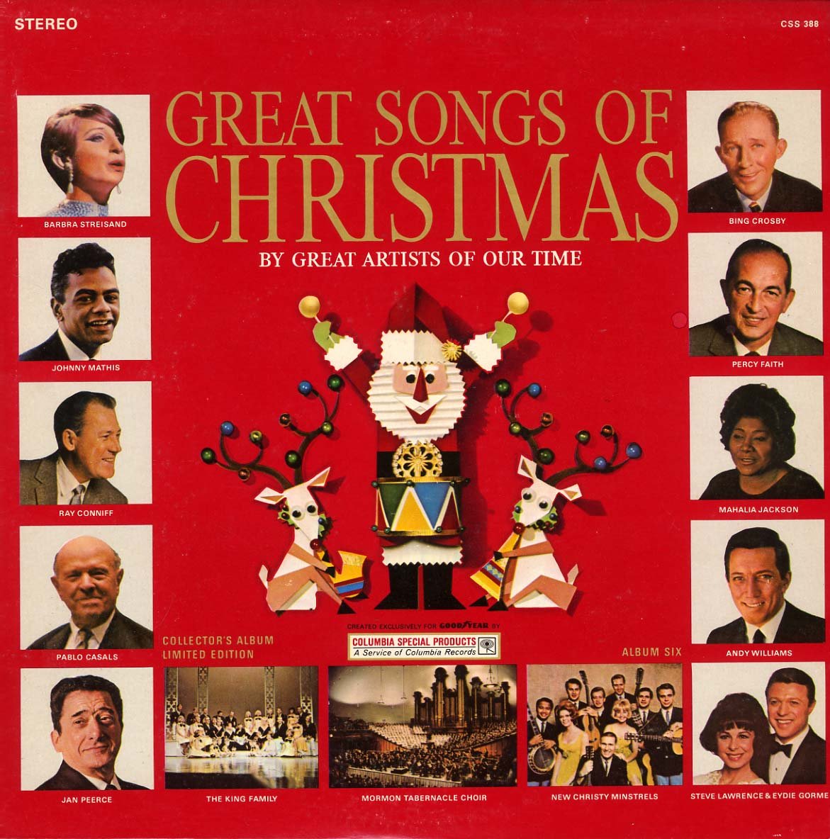 Various Artists - Great Songs Of Christmas (Album 6) LP