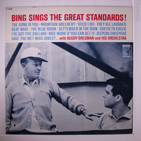 Bing Crosby With Buddy Bregman And His Orchestra – Bing Sings The Great Standards! LP