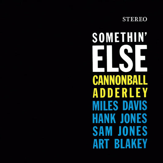 Cannonball Adderley, Miles Davis, Hank Jones, Sam Jones, Art Blakey – Somethin' Else (Orange, 180g) LP