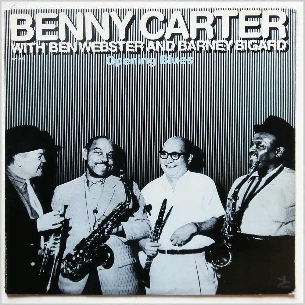 Benny Carter With Ben Webster & Barney Bigard – Opening Blues LP