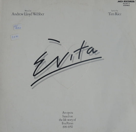 Andrew Lloyd Webber & Tim Rice - Evita 2LP