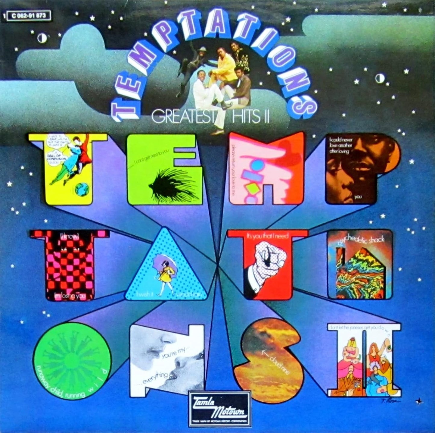 Temptations - Greatest Hits II LP