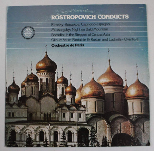 Rostropovich - Conducts LP