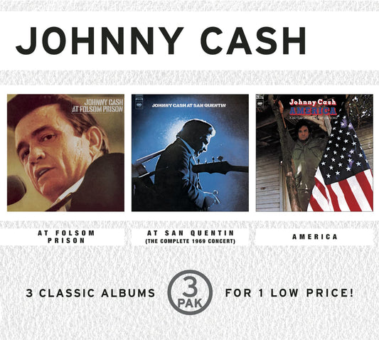 Johnny Cash - At Folsom Prison/ At San Quentin The Complete 1969/ Concert America CD BOXSET