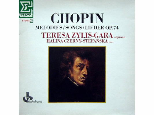 Chopin / Teresa Zylis-Gara - Melodies / SOngs / Lieder Op. 74 LP