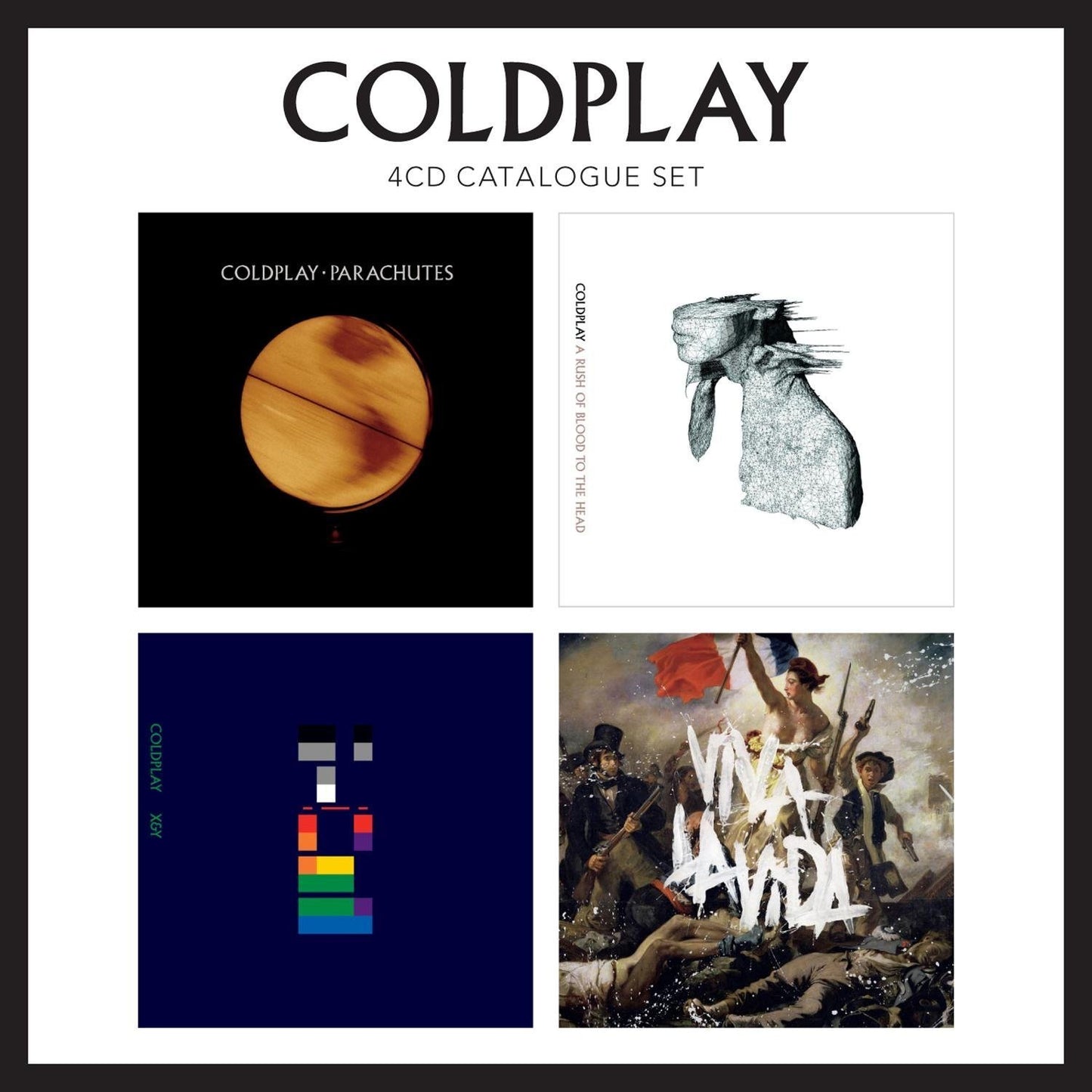 Coldplay – 4CD Catalogue Set CD BOXSET
