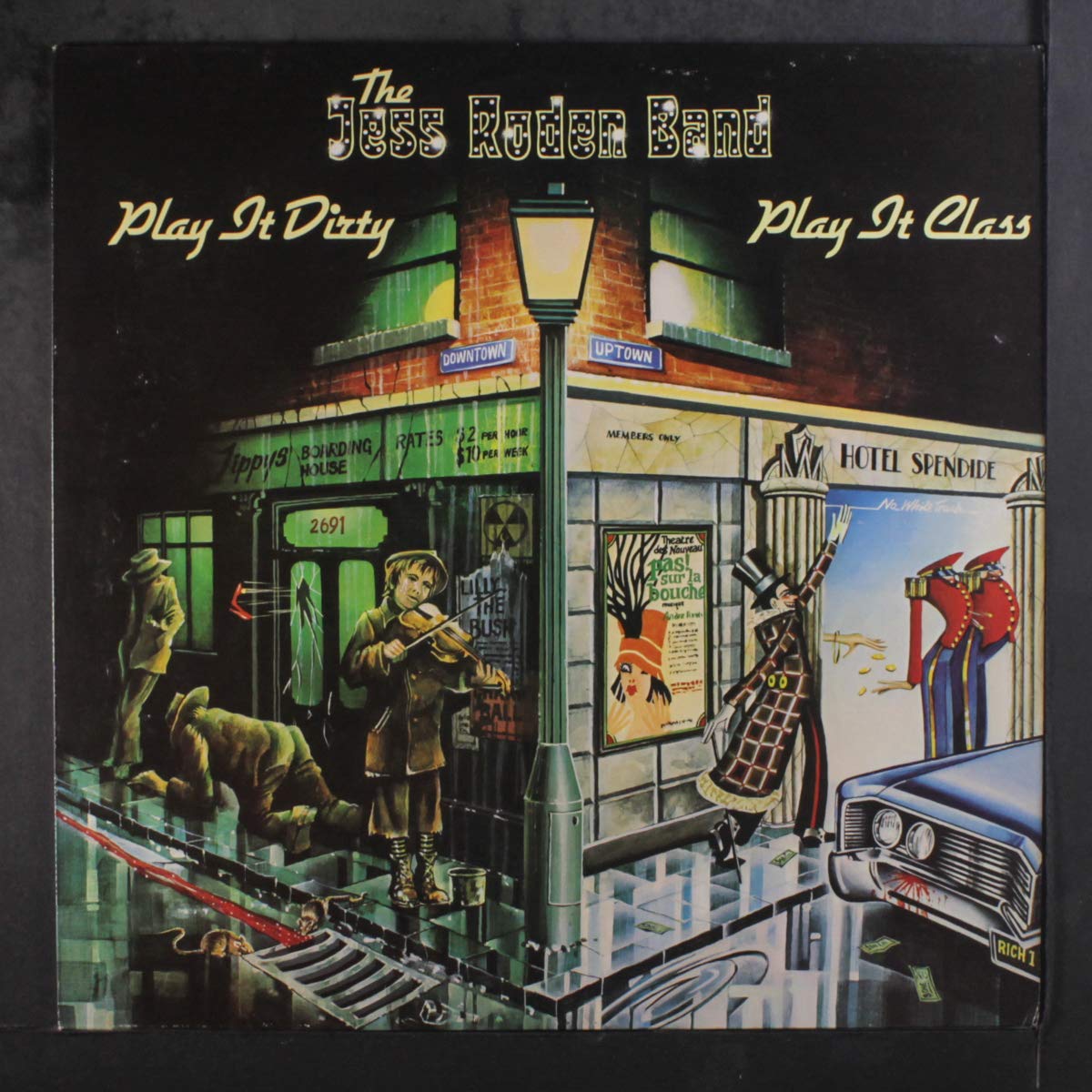 The Jess Roden Band - Play it Dirty..... Play it Class LP