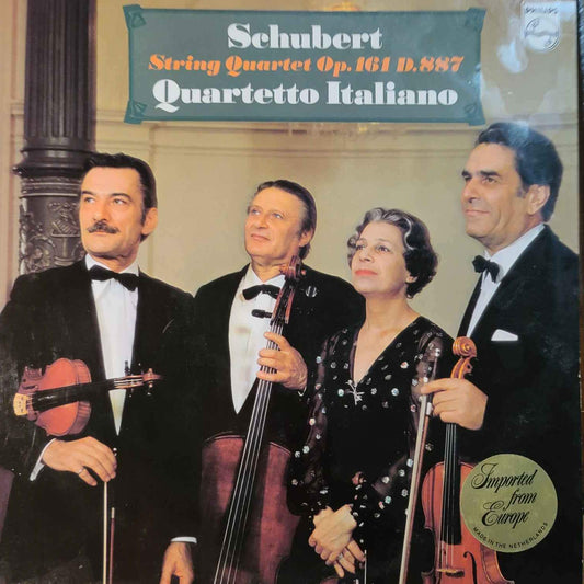 Schubert - Quartetto Italiano – String Quartet Op.161 D.887 LP