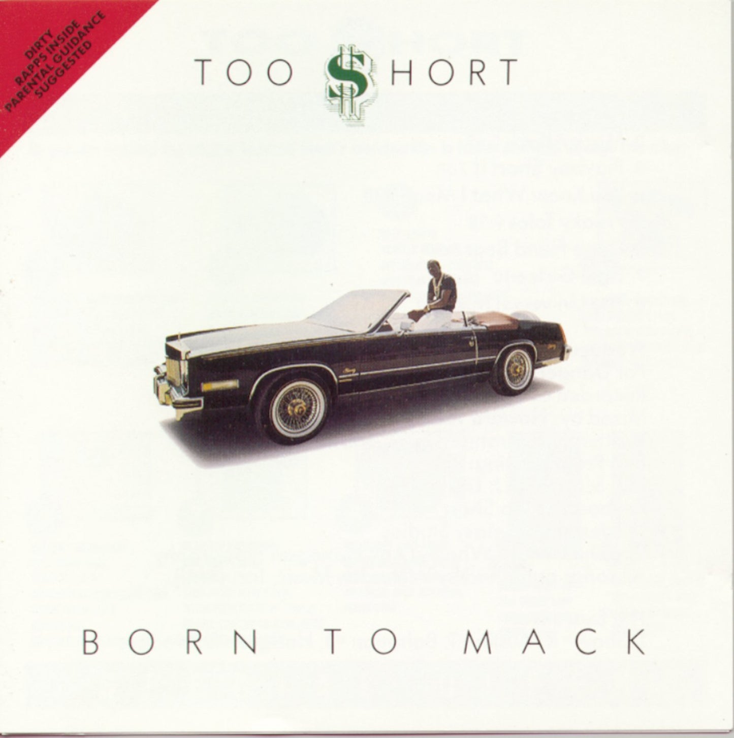 Too $hort – Born To Mack CD