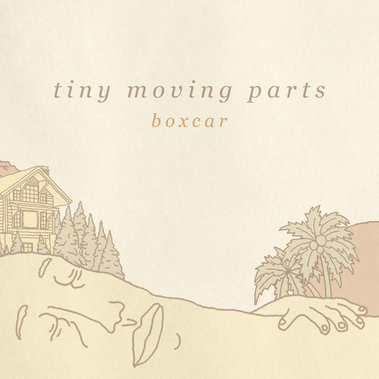 Tiny Moving Parts - Pleasant Living (milky gold splatter, signed) LP
