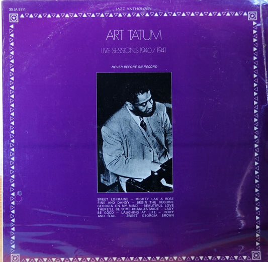 Art Tatum – Live Sessions 1940 / 1941 LP