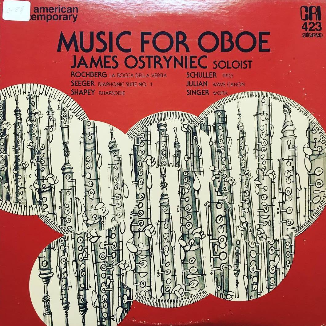 James Ostryniec - Music For Oboe LP