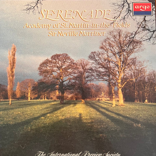 Academy Of St. Martin-in-the-Fields, Sir Neville Marriner ‎– Serenade 4LP