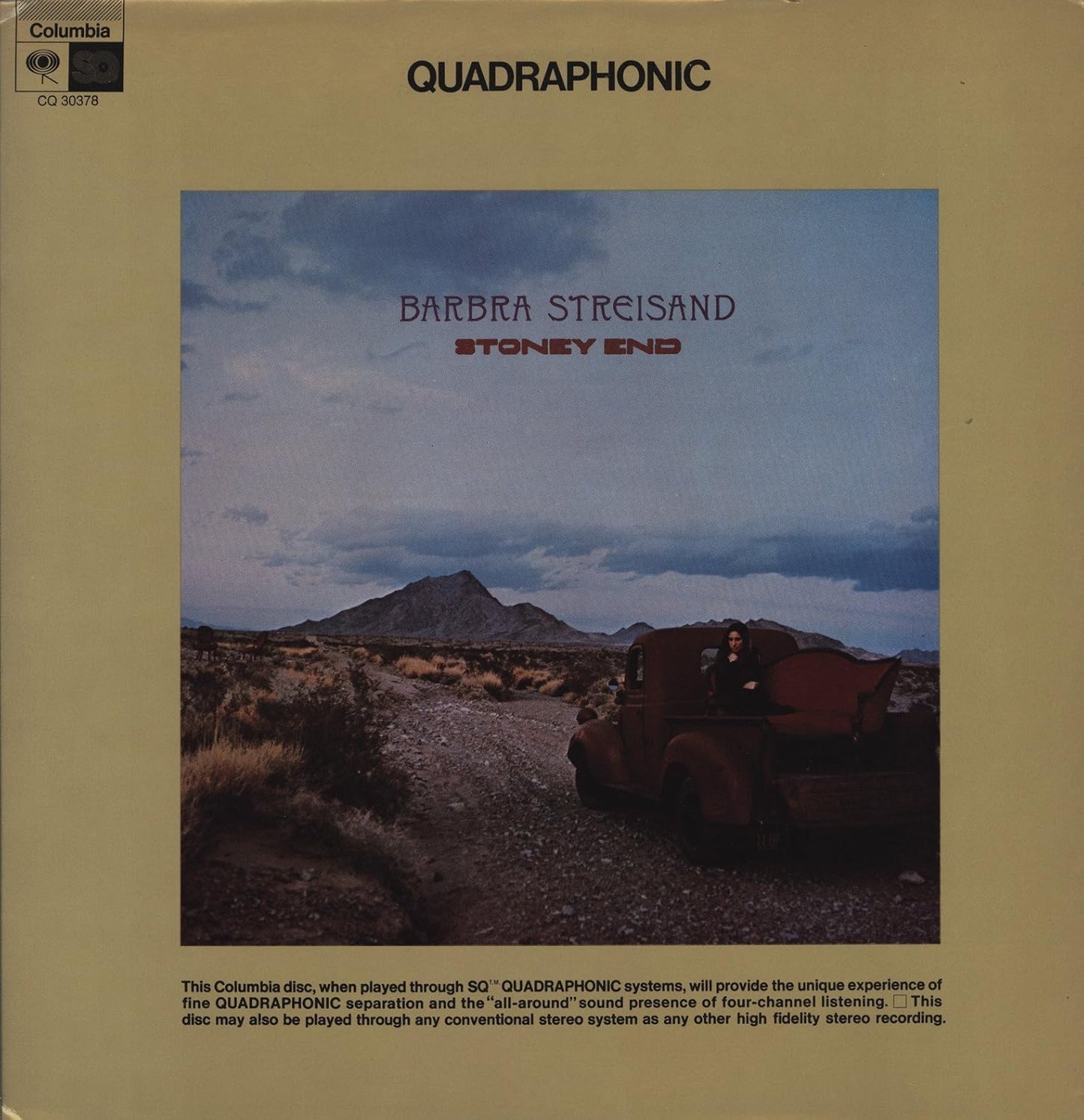 Barbra Streisand – Stoney End (Quadraphonic) LP