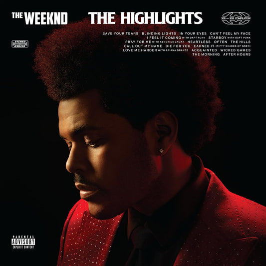 The Weeknd – The Highlights (Red Sparkle) 2LP