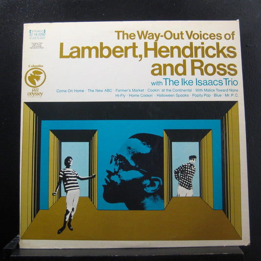 Lambert, Hendricks, Ross with The Ike Isaacs Trio – The Way-Out Voices Of Lambert, Hendricks And Ross LP