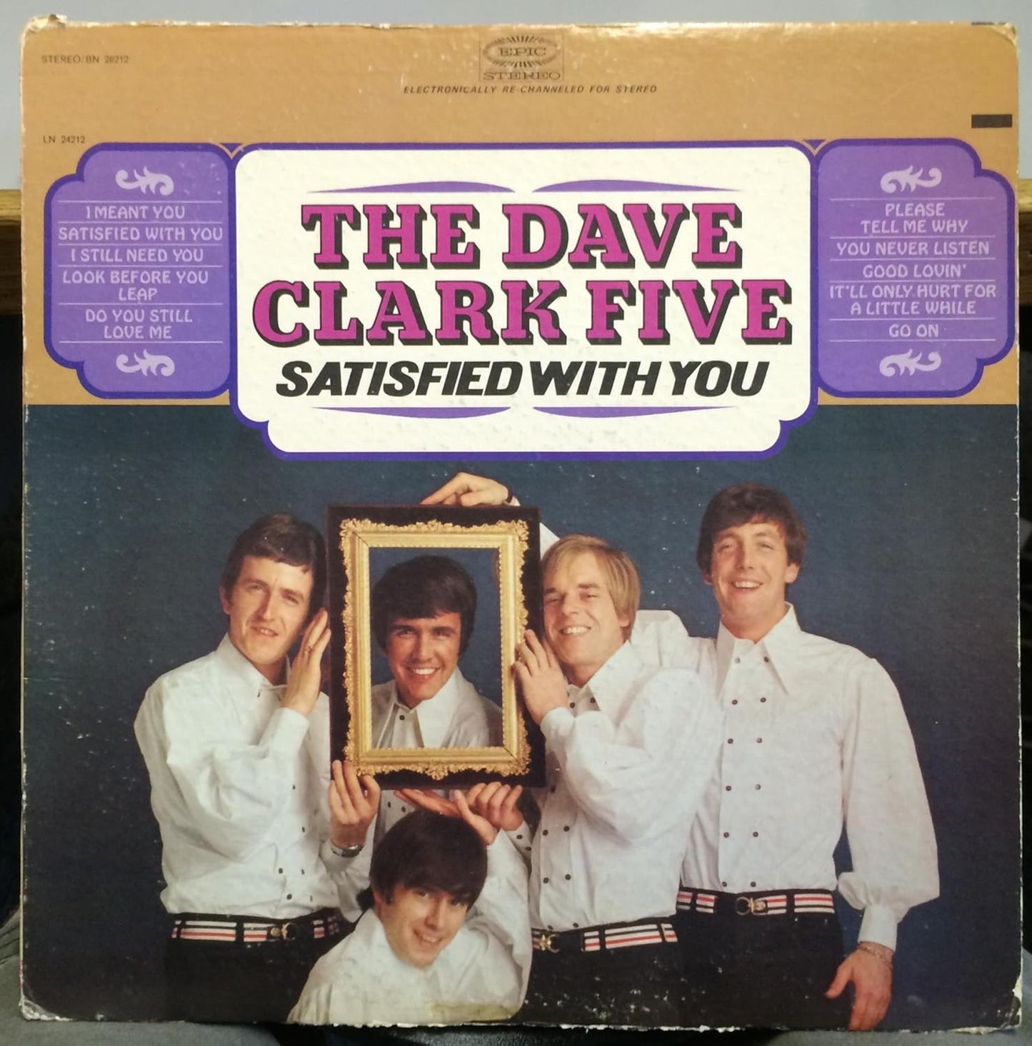 Dave Clark Five – Satisfied With You LP