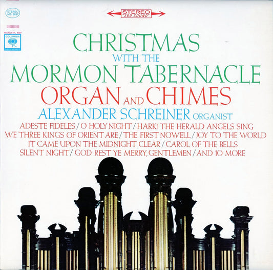 Alexander Schreiner - Christmas with the Mormon Tabernacle Organ and Chimes LP