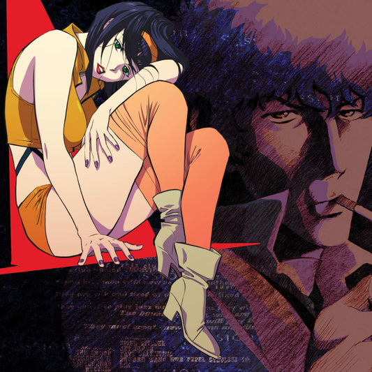 The Seatbelts – Cowboy Bebop (Original Series Soundtrack) 2xLP (Translucent Clear w/ Black / Pink / Blue Splatter)