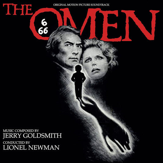 Jerry Goldsmith - The Omen Soundtrack (Red vinyl /  black splatter) LP