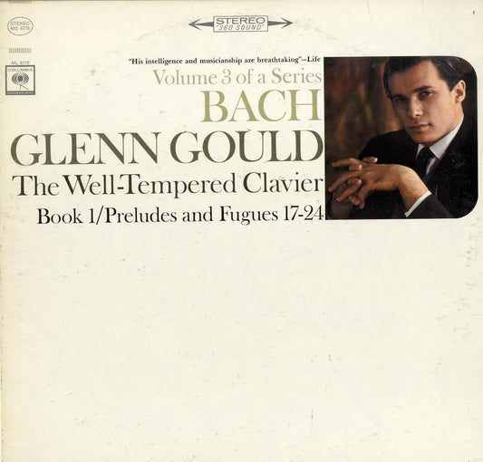 Glenn Gould - Well-Tempered Clavier Volume 3 LP