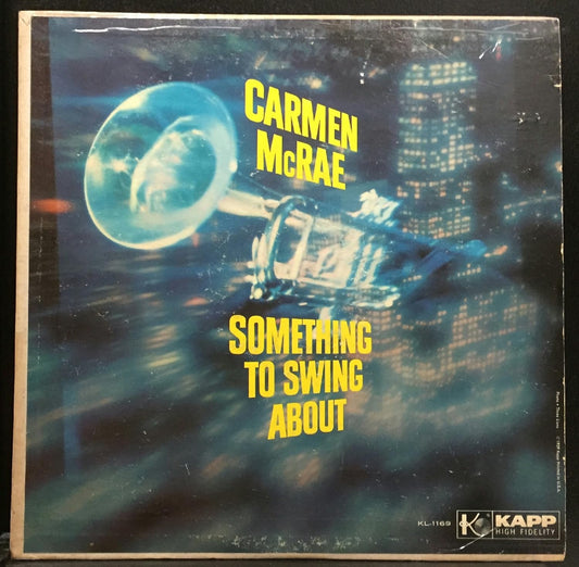 Carmen McRae - Something To Swing About LP