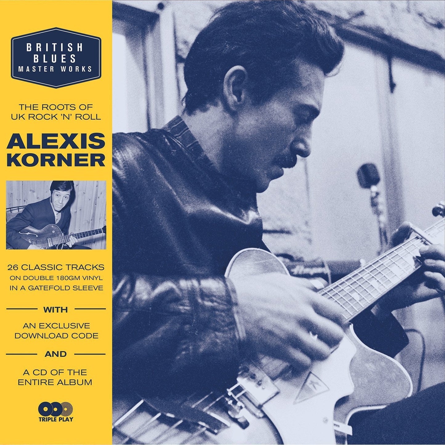 Alexis Korner – British Blues Master Works 180g 2LP + CD