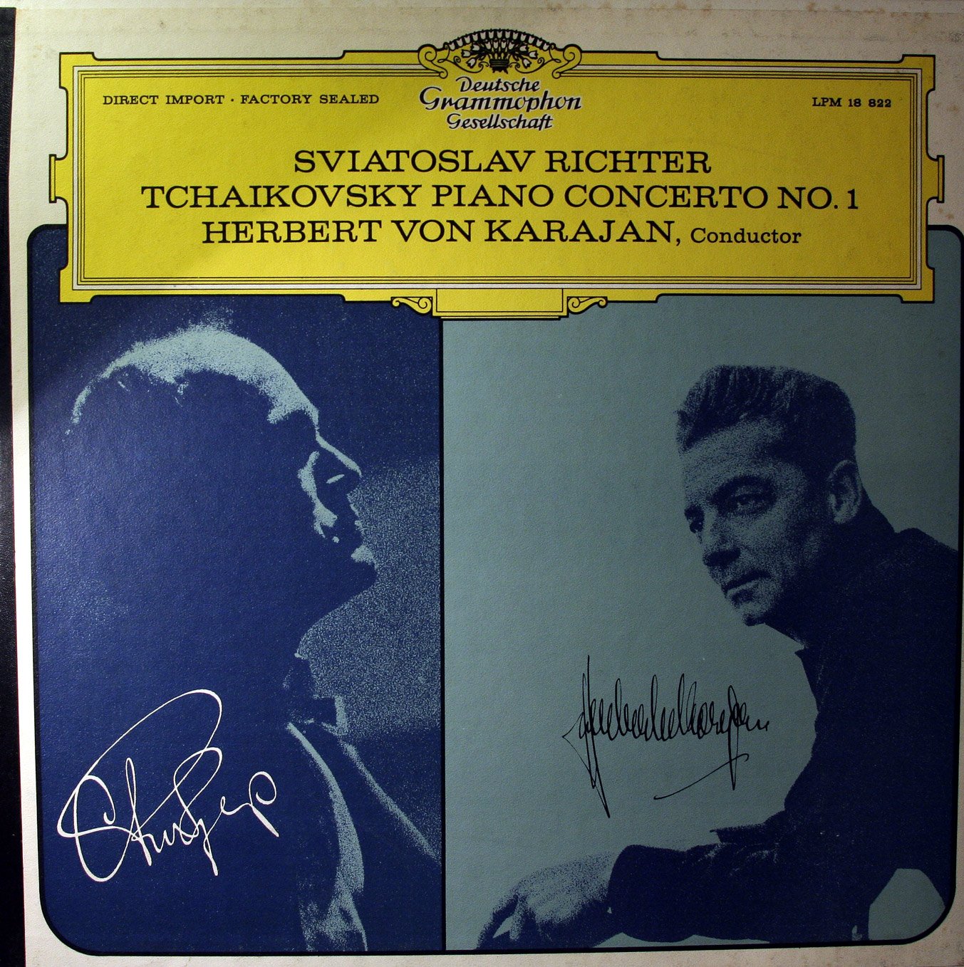 Tchaikovsky, Karajan, Vienna Symphony, Richter – Piano Concerto No. 1 LP