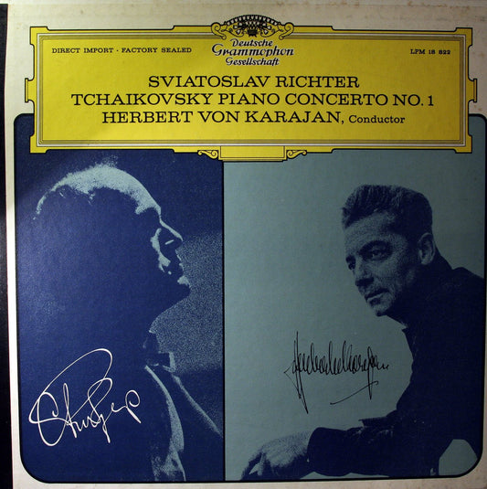 Tchaikovsky, Karajan, Vienna Symphony, Richter – Piano Concerto No. 1 LP