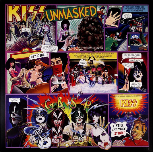 Kiss – Unmasked 180g LP