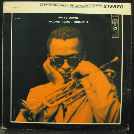 Miles Davis - 'Round About Midnight (stereo) LP