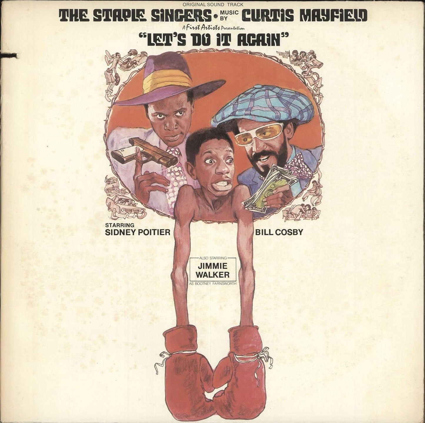 Music By Curtis Mayfield – Let's Do It Again (Original Soundtrack) LP
