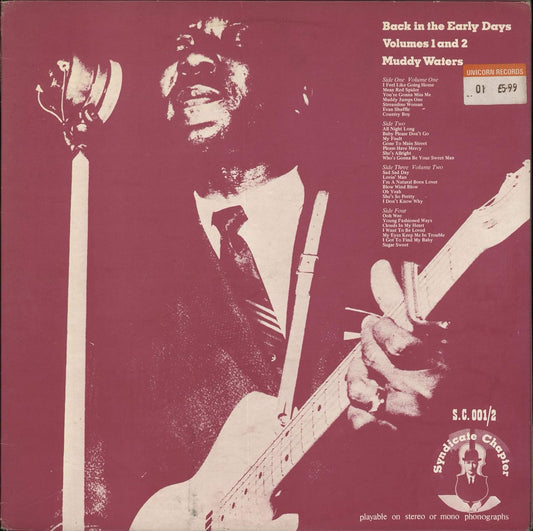 Muddy Waters - Back In The Early Days Vol. 1 + 2 LP