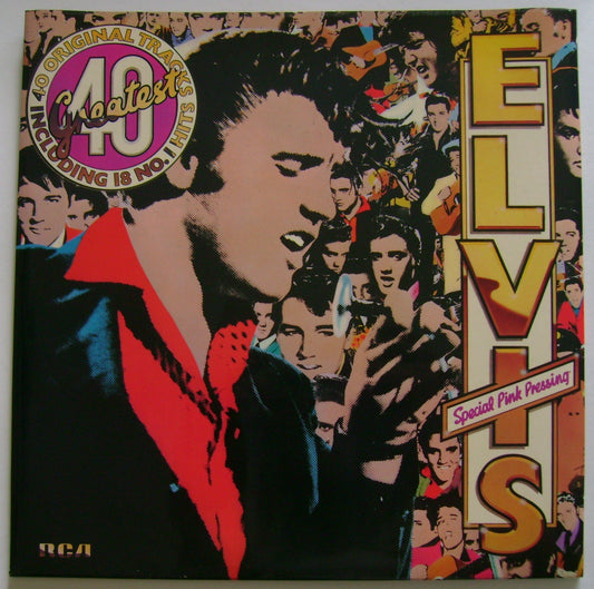 Elvis Presley – Elvis's 40 Greatest (Pink) 2LP