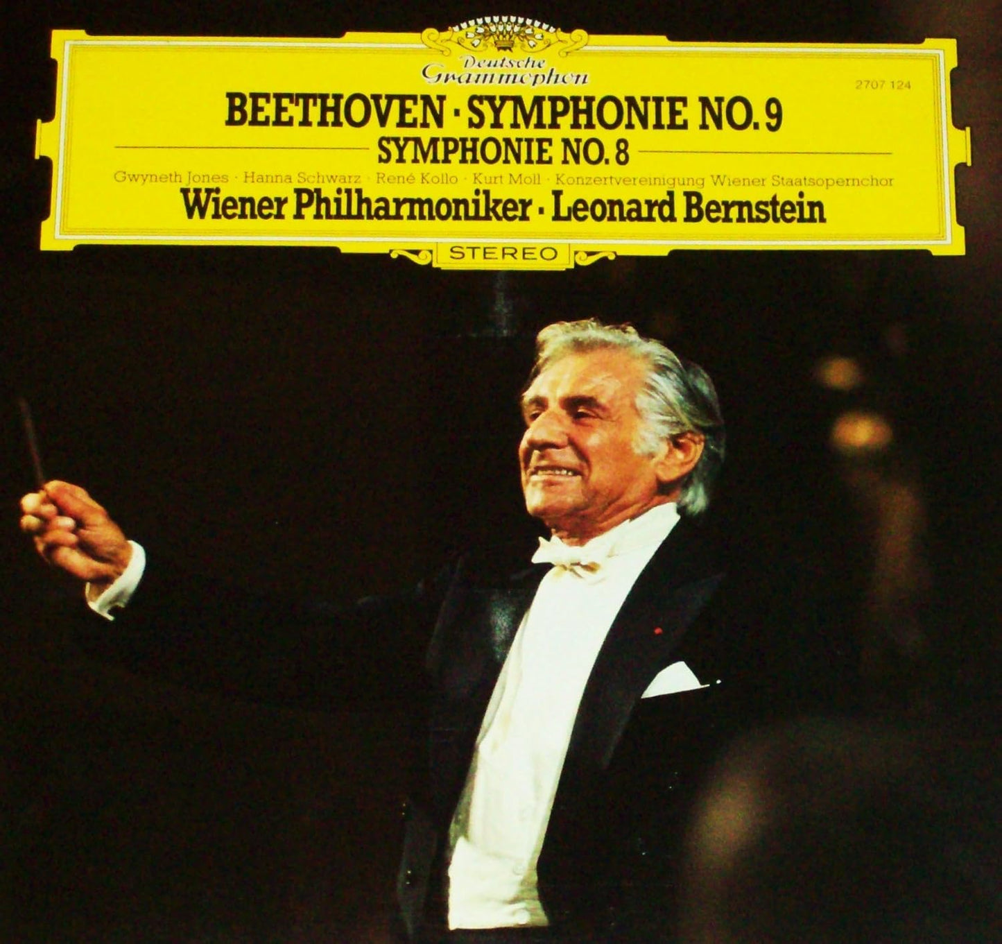 Beethoven / Leonard Bernstein - Symphonie No. 9 / No. 8 LP