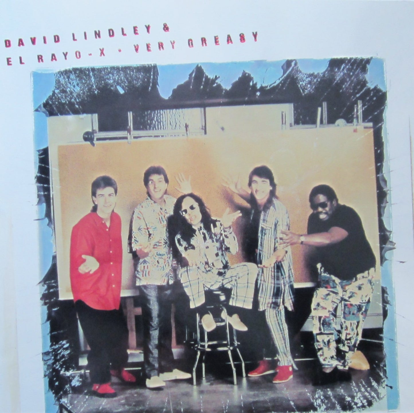 David Lindley And El Rayo-X – Very Greasy LP