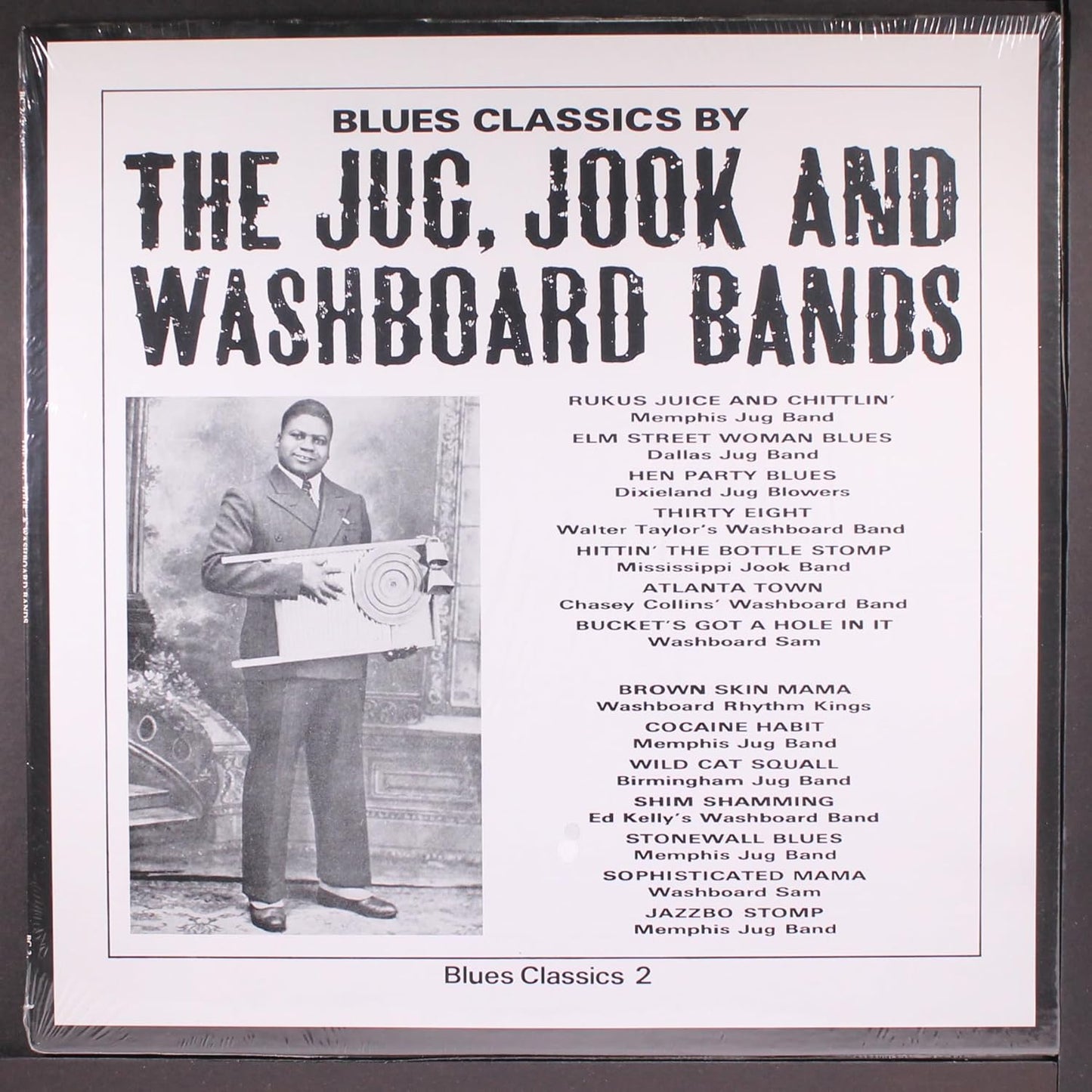 Various – Blues Classics By The Jug, Jook And Washboard Bands LP