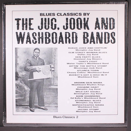Various – Blues Classics By The Jug, Jook And Washboard Bands LP