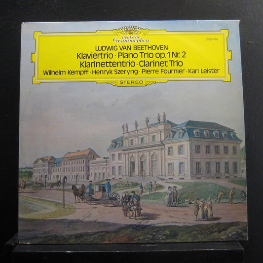 Beethoven, Wilhelm Kempff – Klaviertrio / Klarinettentrio LP
