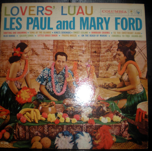 Les Paul and Mary Ford - Lovers' Luau LP